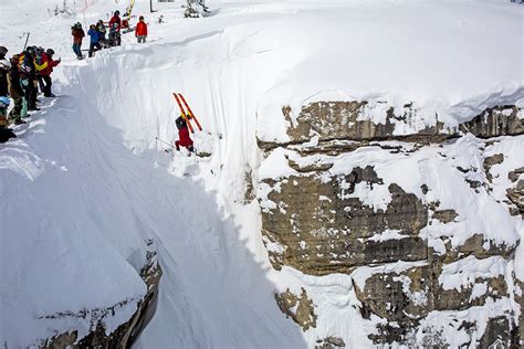 Corbet’s Couloir in the summer is a whole different beast . Ski’d it many a times, but looks awesome during the summer.